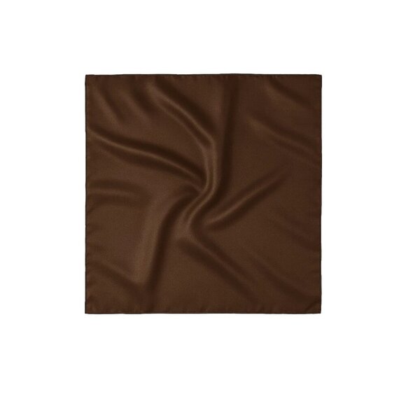 Dark Brown Wild Rag Large Scarf 23x23" Western Accessory Cowgirl or Cowboy - Picture 2 of 5